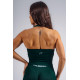 NEBBIA : МАЙКА Halter Top with Built-in Bra PRIMAL 863 "Dark Green"
