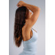 NEBBIA : МАЙКА Halter Top with Built-in Bra PRIMAL 863 "Light Blue"