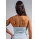 NEBBIA : МАЙКА Halter Top with Built-in Bra PRIMAL 863 "Light Blue"