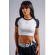 NEBBIA : ТОП Crop Top Leopard '97 PRIMAL 861 "Black Leopard"
