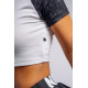 NEBBIA : ТОП Crop Top Leopard '97 PRIMAL 861 "Black Leopard"