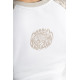 NEBBIA : ТОП Crop Top Leopard '97 PRIMAL 861 "Cream Leopard"