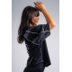 NEBBIA : ФУТБОЛКА Oversized T-Shirt '97 PRIMAL 862 "Black Leopard"
