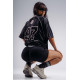 NEBBIA : ФУТБОЛКА Oversized T-Shirt '97 PRIMAL 862 "Black Leopard"