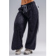 NEBBIA : ШТАНЫ Baggy Leopard Sweatpants PRIMAL 865 "Black Leopard"