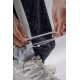 NEBBIA : ШТАНЫ Baggy Leopard Sweatpants PRIMAL 865 "Black Leopard"