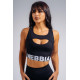 NEBBIA :ТОП High Support Sports Bra PRIMAL 864 "BLACK"