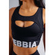 NEBBIA :ТОП High Support Sports Bra PRIMAL 864 "BLACK"