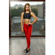 Bona Fide: Oy - Vsyo Leggins "Red"