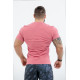 DICH: Classic T-Shirt Cayenne Red Melanje "Gym Syndicate"