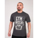 DICH: Classic T-Shirt Dark Gray Melanje "Gym Syndicate"
