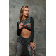 Bona Fide : Rashguard Midi Bloom "Coral"