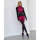 Bona Fide: Crossfit Leggings Tiger Lily "Acid Pink"