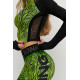 Bona Fide: Rashguard Move Up Tiger Lily "Acid Green"