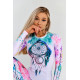 Bona Fide: Rashguard Round Dream Catcher "White"