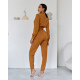 Bona Fide: Safari Jumpsuit "Caramel Velvet"