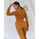 Bona Fide: Safari Jumpsuit "Caramel Velvet"