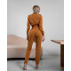 Bona Fide: Safari Jumpsuit "Caramel Velvet"