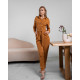 Bona Fide: Safari Jumpsuit "Caramel Velvet"